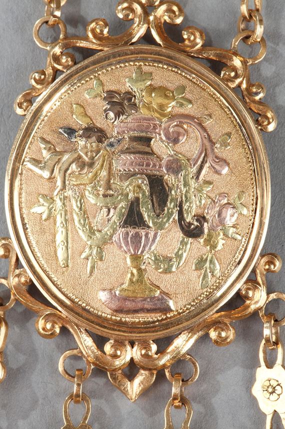 CHATELAINE AND GOLD WATCH | MasterArt